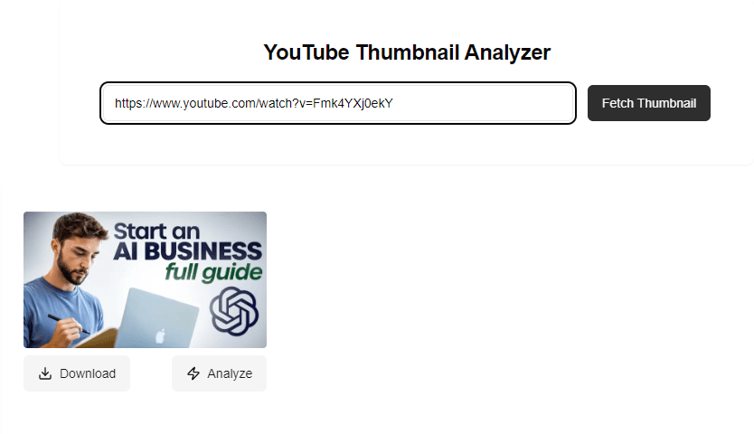 Enter YouTube URL